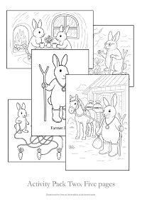 Activity Pack 2, five pages